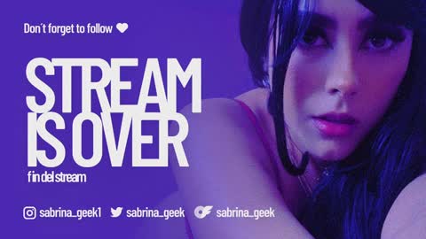 sabrina_geek online show from 12-27-24, 06:46