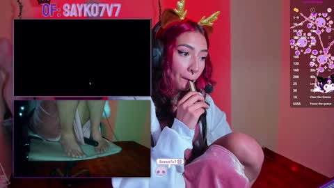 Snapshot of saiko7w7 chatting on 12-09-24, 11:34 OF 15 off - online show from 12-09-24, 11:34