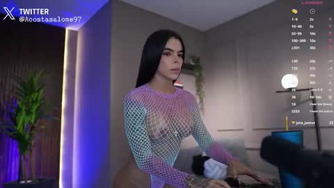 Snapshot of salomeacosta97 chatting on 01-09-26, 10:55 Salome Acosta online show from 01-09-26, 10:55