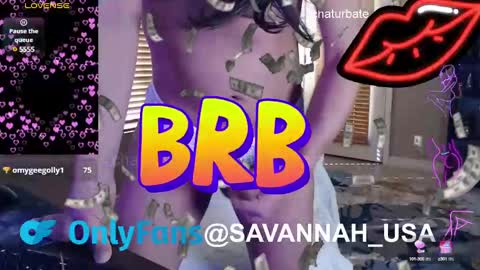 Snapshot of savannah_ts chatting on 12-18-24, 11:19 Onlyfans Savannah usa online show from 12-18-24, 11:19