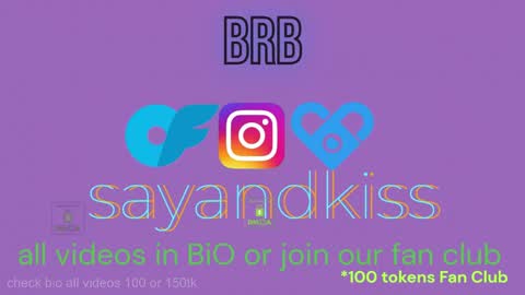 Say and kiss online show from 04-24-26, 01:41