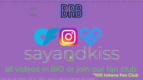 Say and kiss online show from 04-28-26, 04:34