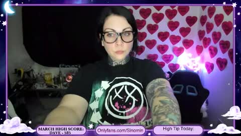 Snapshot of sinominx chatting on 03-14-26, 02:39 Sinomin online show from 03-14-26, 02:39