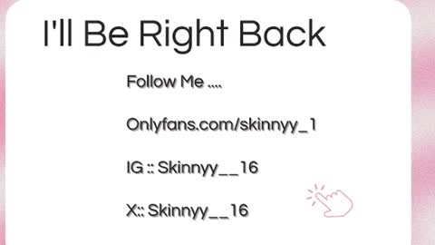 Skinnyy   online show from 07-14-26, 05:56