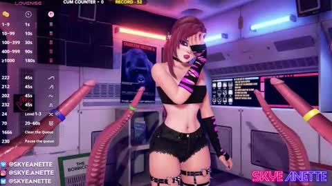 SkyeAnette online show from 09-21-25, 01:18