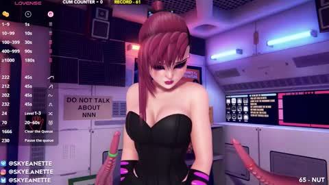 SkyeAnette online show from 11-14-25, 02:21