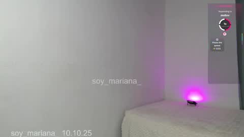 Snapshot of soy_mariana_ chatting on 10-10-25, 07:18 M A R I A N A online show from 10-10-25, 07:18