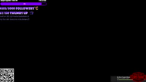 Snapshot of substanc3 chatting on 03-16-26, 10:41 Im Substanc3 online show from 03-16-26, 10:41