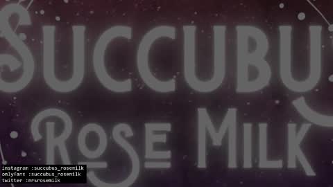 Snapshot of succubus_rosemilk chatting on 02-09-25, 11:15 Succubus RoseMilk online show from 02-09-25, 11:15