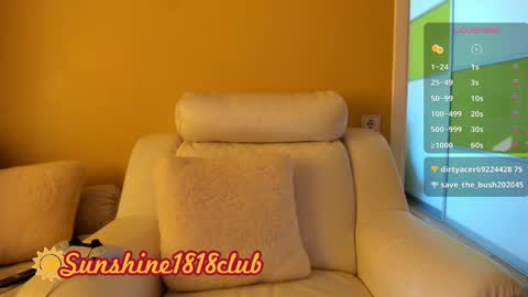 Snapshot of sunshine1818club chatting on 02-24-25, 10:04 Angela Sunshine1818club online show from 02-24-25, 10:04