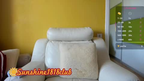 Snapshot of sunshine1818club chatting on 10-19-25, 06:47 Angela Sunshine1818club online show from 10-19-25, 06:47