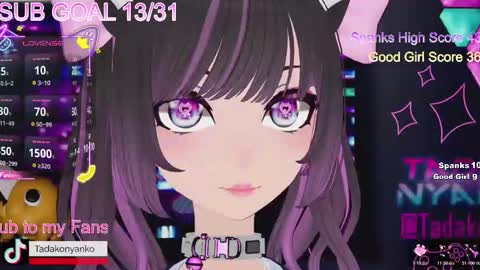 Tadako Nyanko online show from 03-14-26, 08:14