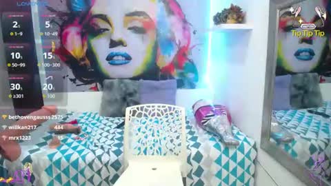Snapshot of thalia_mills19 chatting on 06-21-26, 06:38 Andrea online show from 06-21-26, 06:38