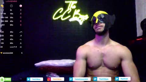 Snapshot of theccboysxxx chatting on 10-16-25, 02:34 The CC Boys Travis Connor Paul Codi online show from 10-16-25, 02:34