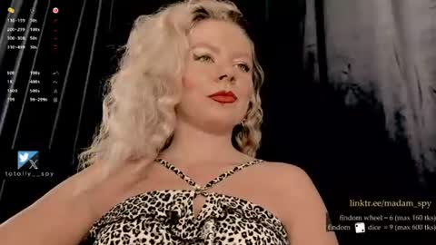 Snapshot of totally_spy chatting on 06-18-26, 09:14 Madam Viktoria Vacation in Portugal 2811 - 0412 online show from 06-18-26, 09:14
