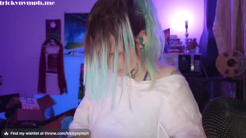 Snapshot of tricky_nymph chatting on 12-07-24, 05:59 Cassie online show from 12-07-24, 05:59