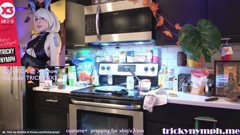 Snapshot of tricky_nymph chatting on 01-03-25, 01:59 Cassie online show from 01-03-25, 01:59