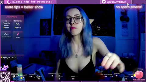 Snapshot of v3n0mb1t3z chatting on 01-15-25, 07:59 kermit online show from 01-15-25, 07:59