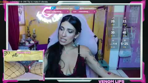 Snapshot of venomouslips chatting on 02-19-26, 01:18 VenomLips online show from 02-19-26, 01:18