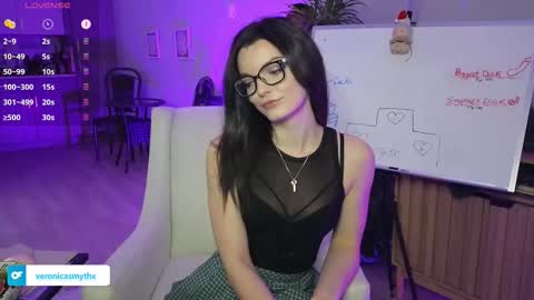 Snapshot of veronicasmythx chatting on 12-05-25, 01:25 Goddess Veronica 3 online show from 12-05-25, 01:25