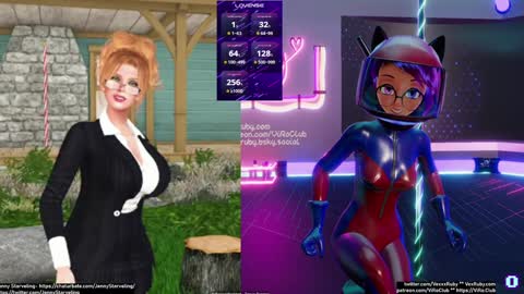 Snapshot of vexruby chatting on 01-04-25, 02:03 Vex Ruby online show from 01-04-25, 02:03