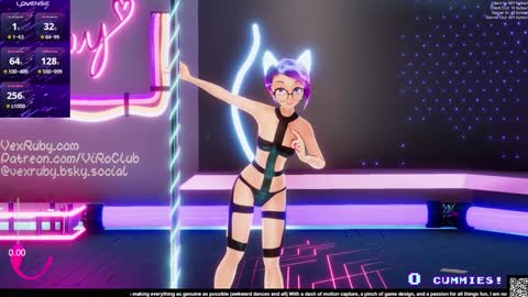 Snapshot of vexruby chatting on 01-26-25, 01:09 Vex Ruby online show from 01-26-25, 01:09