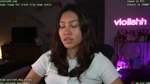 Snapshot of violishh chatting on 03-01-25, 07:19 follow me on twitter violishh and ig violishh  online show from 03-01-25, 07:19