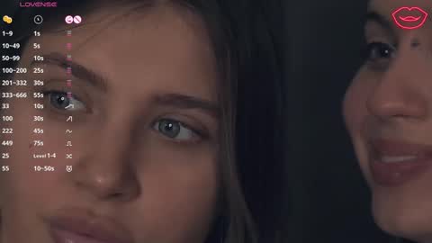 Snapshot of vivid_girls chatting on 02-12-25, 01:16 Nelly and Mari online show from 02-12-25, 01:16