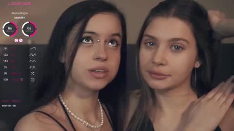 Snapshot of vivid_girls chatting on 02-21-25, 07:34 Nelly and Mari online show from 02-21-25, 07:34