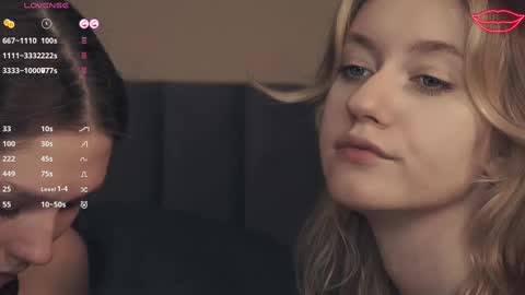 Snapshot of vivid_girls chatting on 02-25-25, 12:25 Nelly and Mari online show from 02-25-25, 12:25