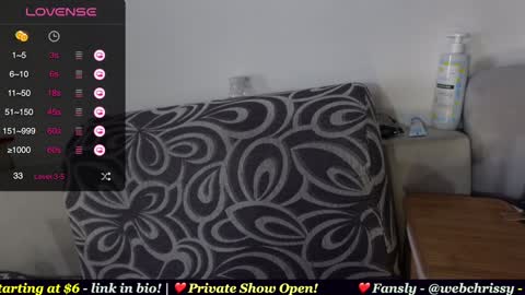 Snapshot of webchrissy chatting on 01-25-25, 07:49 Chrissy online show from 01-25-25, 07:49