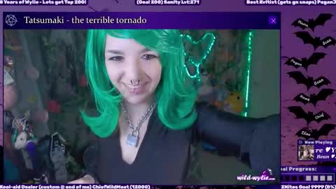 Snapshot of wildwylie chatting on 10-30-25, 01:40 Wylie Wanderlust online show from 10-30-25, 01:40