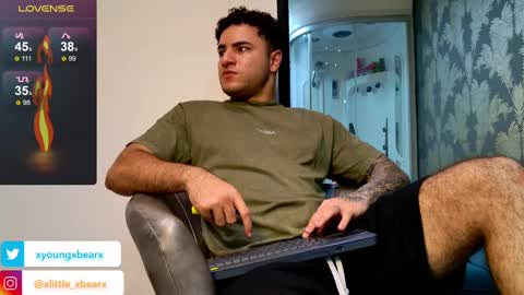 Snapshot of xlittle_xbearx chatting on 02-21-25, 03:01 Kev online show from 02-21-25, 03:01