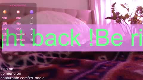 Snapshot of xo_sadie chatting on 12-01-25, 06:18 Xo Sadie online show from 12-01-25, 06:18