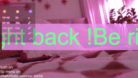 Snapshot of xo_sadie chatting on 12-02-25, 07:03 Xo Sadie online show from 12-02-25, 07:03