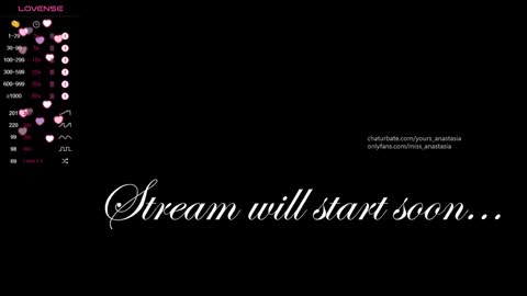 Anastasia online show from 01-03-25, 09:36