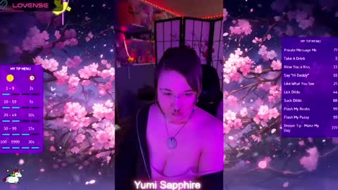 Yumi Sapphire online show from 04-15-26, 06:37