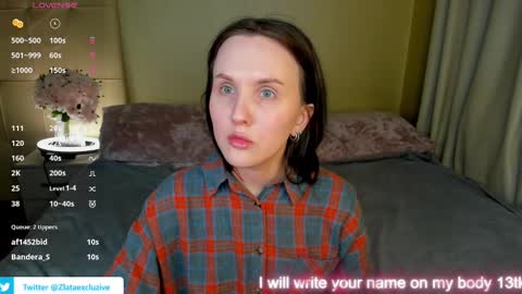 Snapshot of zlata__fox chatting on 02-23-25, 11:58 Zlata Mon Tue Thu Fri Sun Sa GMT 3 0000pm - 0600pm online show from 02-23-25, 11:58