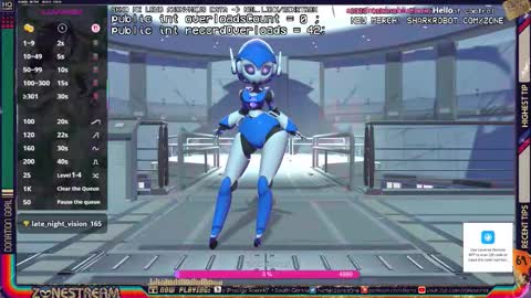 Snapshot of zonetron chatting on 01-07-26, 09:01 ZONE-tron online show from 01-07-26, 09:01