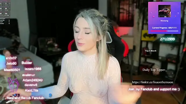 Lisaonthemoon online show from 03-02-25, 09:11