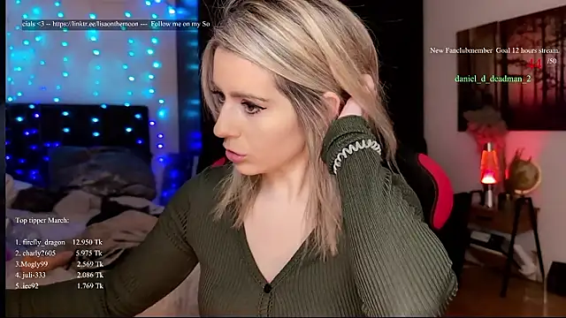 Lisaonthemoon online show from 03-18-26, 06:11