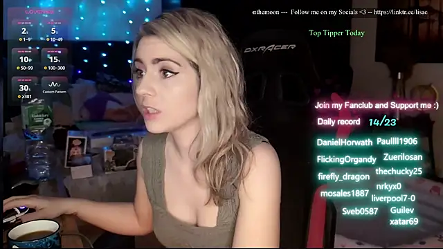 Lisaonthemoon online show from 07-15-26, 06:13