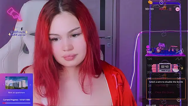 Snapshot of MissClarks chatting on 03-20-25, 02:10 MissClarks online show from 03-20-25, 02:10