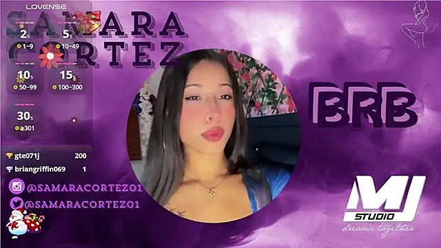 SamaraCortez online show from 12-13-25, 07:53