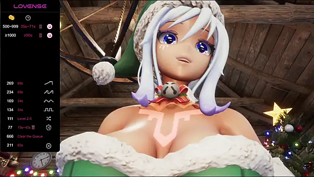 Snapshot of ElfieLove chatting on 12-19-24, 06:23 ElfieLove online show from 12-19-24, 06:23