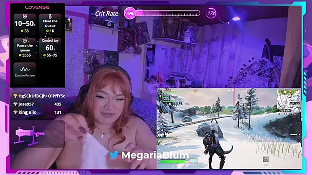 Snapshot of MegariaB chatting on 01-11-25, 07:06 MegariaB online show from 01-11-25, 07:06