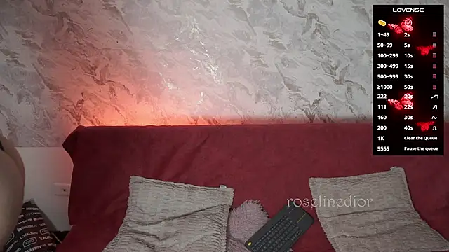 Snapshot of roselinedior chatting on 11-26-25, 01:34 roselinedior online show from 11-26-25, 01:34