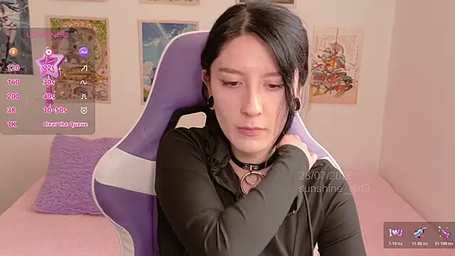 Snapshot of sunshine_girl9 chatting on 07-28-26, 08:45 sunshine girl9 online show from 07-28-26, 08:45