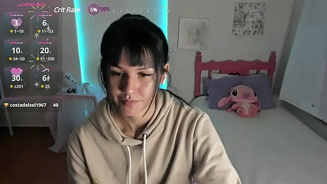 cute roxy online show from 02-01-25, 01:02