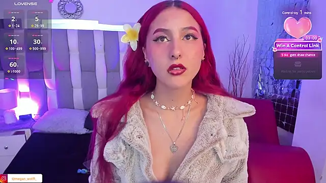 Snapshot of Megan_wolf1_ chatting on 03-21-25, 09:01 Megan wolf1  online show from 03-21-25, 09:01